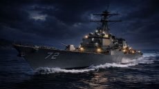 المدمرة الأميركية “يو إس إس ماهان” تدخل البحر المتوسط.