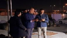 يرافقه مدير المجاري خزعل الفرطوسي.. العامري يتابع ميدانياً تصريف مياه الأمطار في البصرة