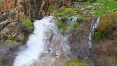 الموارد الطبيعية في كردستان العراق: ارتفاع منسوب المياه في شلال احمد اوا بمحافظة السليمانية بعد موجة الامطار الغزيرة