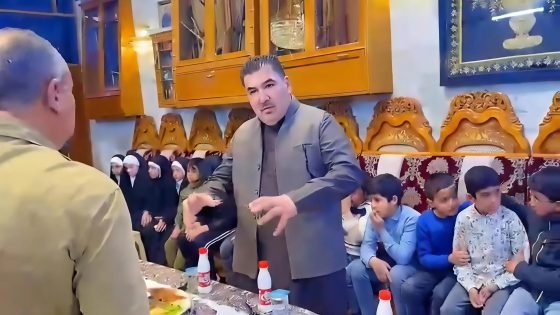 فراس مجيسر يرسم البسمة على وجوه اكثر من 500 يتيم في العاصمه بغداد ..