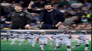 غرفة ملابس لاعبين مدريد عن أربيلوا مدرب مبتدئ وذو خبرة محدودة