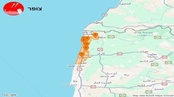 صفارات الإنذار تدوي في عدد من مستوطنات الشمال الفلسطيني المحتل خشية تسلل مسيرات