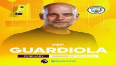 بيب غوارديولا يفوز بـجائزة مدرب الشهر في البريميرليغ لـ شهر فبراير، غوارديولا يتحصل على جائزة للمرة الاولى منذ ديسمبر 2021.