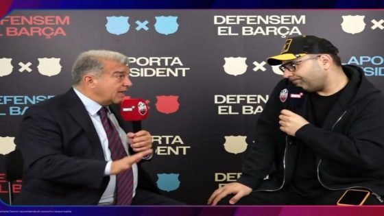  لابورتا: نحن في صدارة الدوري ومع ذلك تم الإضرار بنا كثيرًا القمامة التي تبثها قناة ريال مدريد تشوّه السمعة كثيرًا.