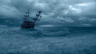 في عام 1850 عثر بحّارة قرب غرينلاند على سفينة تُدعى أوكتافيوس تائهة بين الجليد. وعندما صعدوا إليها وجدوا الطاقم متجمّدين في أماكنهم، وكأن الموت باغتهم في لحظة واحدة.