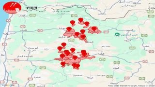 اطلاق رشقة صاروخية من لبنان تستهدف الجليل الأعلى.