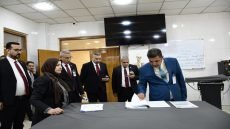 فريق المقيم الوطني يواصل زياراته التقييمية في كلية التقنيات الصحية والطبية كوفة لتعزيز الاعتماد المؤسسي