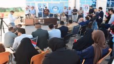 “عنفوان مقاتل’ عمل مسرحي لكلية الاعلام بجامعة ذي قار 