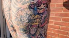 بريطاني يدخل موسوعة غينيس بعد وشم 63 شخصية من عالم مارفل “في القصص المصورة” على جسمه