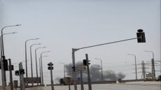 صاروخ إيراني يصيب مصنع في جنوب الكيان الصهيوني.