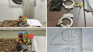 القبض على مشعوذ في محافظة ديالى ضبط يمارس أعمال السحر وبحوزته عدداً كبيراً من المحابس والخواتم.