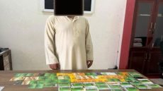 قوة أمنية في الأنبار تلقي القبض على شخص بحوزته 82 بطاقة ماستر كارد و20 هوية تقاعدية