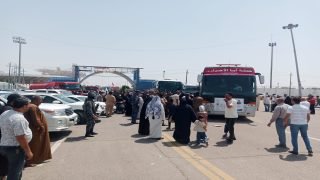 تفويج أول قافلة حجاج من محافظة ميسان باتجاه الديار المقدسة