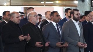 العامري يحضر الحفل التأبيني لذكرى رحيل الإمام الخميني في البصرة