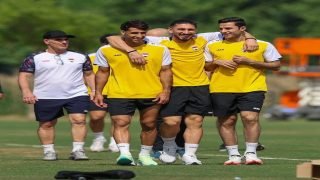 لقطات من الوحدة التدريبية الأولى للمنتخب الوطني (أسود الرافدين) في معسكره التدريبي المقام في إسبانيا