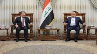 العامري وبارزاني يؤكدان أهمية التعاون بين بغداد وأربيل لمعالجة الملفات العالقة