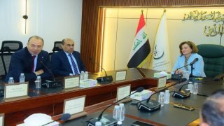 وزيرة الثقافة بالوكالة سروه عبد الواحد، تتسلم مهامها وتؤكد العمل بروح الفريق الواحد