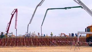 شركة نفط البصرة تعلن المباشرة باعمال تشييد خزان جريان جديد في محطة عزل الغاز الخامسة