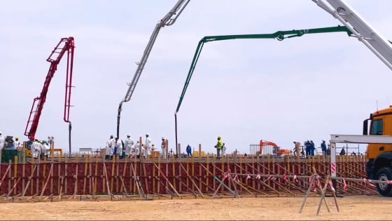 شركة نفط البصرة تعلن المباشرة باعمال تشييد خزان جريان جديد في محطة عزل الغاز الخامسة