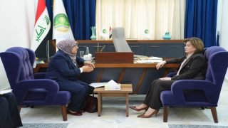 وزيرة البيئة: الشراكات الدولية ركيزة لتعزيز المرونة المناخية وحماية الأطفال في العراق