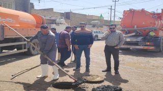 استنفار خدمي يسبق محرم.. مديرية مجاري ميسان تهيئ طرق المواكب وشبكات الصرف لاستقبال شهر الأحزان