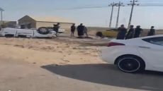 حادث سير مروع يودي بحياة عائلة كاملة على طريق العمارة المجر الكبير