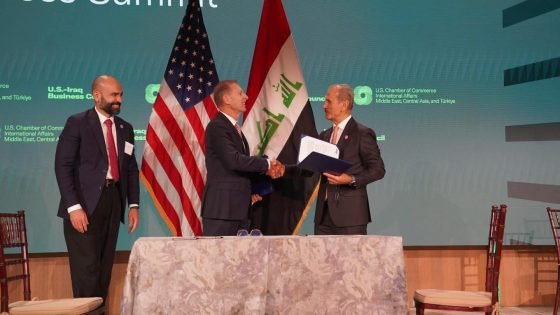 رابطة المصارف الخاصة توقع مذكرة تفاهم في واشنطن لتعزيز الاقتصاد الأخضر وتطوير قطاع الطاقة بالعراق