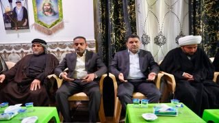 العامري والفريجي يقدمان واجب العزاء لذوي ضحايا حادث طريق سيد الشهداء في الهارثة