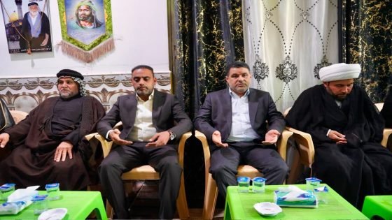 العامري والفريجي يقدمان واجب العزاء لذوي ضحايا حادث طريق سيد الشهداء في الهارثة