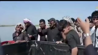مواطن ميساني يتبرع بجميع أحواض الأسماك الخاصة به للمواكب الحسينية مجانًا