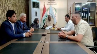 السعد يترأس اجتماع لجنة السكن لمتابعة ملف توزيع أراضي موظفي ديوان محافظة البصرة