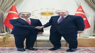رئيس مجلس القضاء الأعلى فائق زيدان يلتقي الرئيس التركي رجب طيب أردوغان