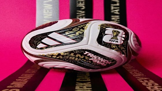 الكشف عن كرة نهائي كأس العالم 2026 من أديداس.