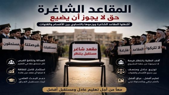 نداء إلى أصحاب القرار: لا تقتلوا الطموح.. أنصفوا المتفوقين في الدراسات العليا!