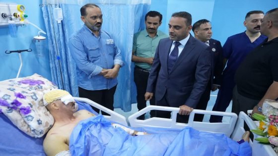 استنادًا إلى توجيه محافظ البصرة المهندس أسعد العيداني، زار نائبه الإداري ماهر إبراهيم العامري الجريح الرائد في مديرية مكافحة المخدرات في البصرة، والذي أُصيب أثناء تنفيذ واجب أمني.
