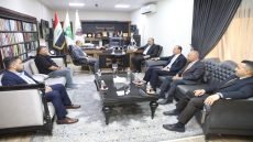 عضو مجلس النواب مرتضى الساعدي يزور نقابة الصحفيين العراقيين ويشيد بدورها الوطني 