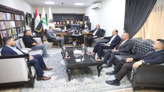 عضو مجلس النواب مرتضى الساعدي يزور نقابة الصحفيين العراقيين ويشيد بدورها الوطني 