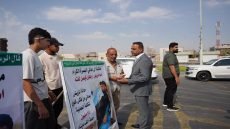 العامري لمجموعة من شباب البصرة: ( شيلو القطع )