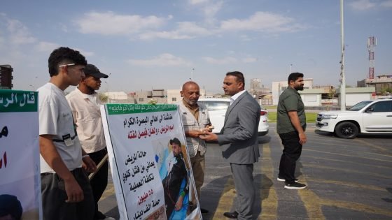 العامري لمجموعة من شباب البصرة: ( شيلو القطع )