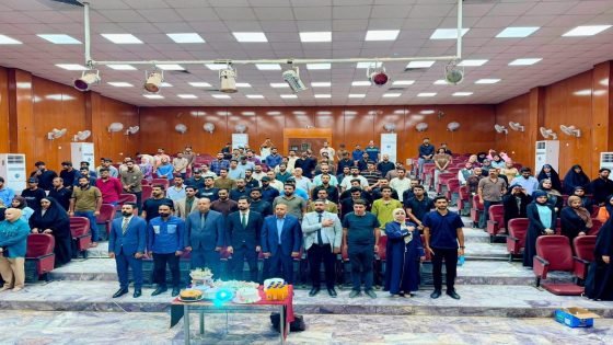 مديرية شباب ورياضة ميسان تحتفي بذكرى مولد نبي الرحمة والإنسانية