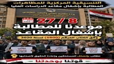 حراك أكاديمي مرتقب في 27/8 للمطالبة بإشغال مقاعد الدراسات العليا وفق كتاب 5800