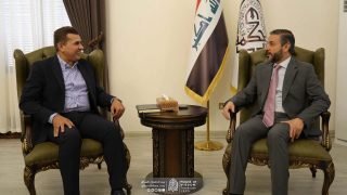 لتعزيز الوعي المجتمعي.. رئيس مجلس أمناء بيت الحكمة يستقبل الفريق الدكتور سعد معن