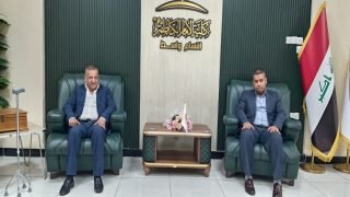 الدكتور حسن جمعة يلتقي معاون عميد كلية الإمام الكاظم (ع) ويبحثان آفاق التعاون المشترك
