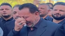 في وقفة وفاء ومواساة.. د. حسن جمعة يشاطر السيد حاكم الزاملي أحزانه برحيل والده