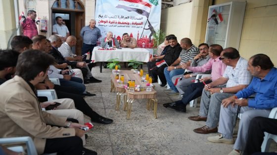 فرع نقابة الصحفيين في ميسان يحتفي بيوم السيادة الوطني بمشاركة صحفيين وأدباء وفنانين