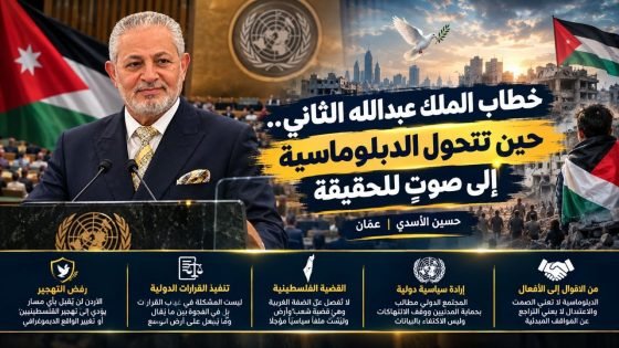 خطاب الملك عبدالله الثاني.. حين تتحول الدبلوماسية إلى صوت للحقيقة