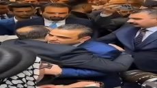 حسين عرب في قلب الواجب الإنساني.. عزاء ومواساة لوزير الصحة