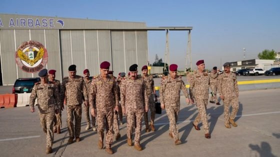 رئيس أركان الجيش يتفقد قاطع عمليات غرب نينوى للوقوف على الجاهزية القتالية