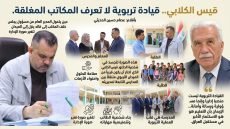 قيس الكلابي.. قيادة تربوية لا تعرف المكاتب المغلقة.