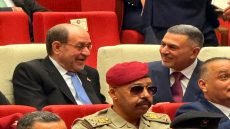 العيداني يشارك في احتفالية اليوم الوطني للسيادة العراقية بحضور المالكي وعدد من القيادات السياسية والأمنية